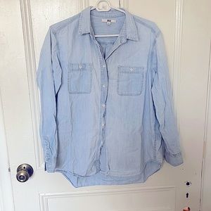 Uniqlo chambray shirt